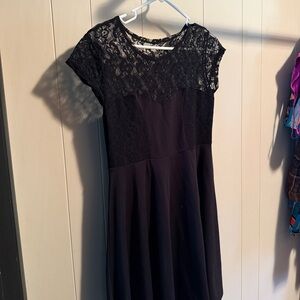 Black Maternity Dress